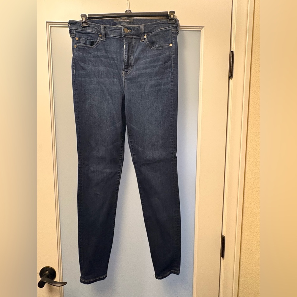 Liverpool Dark Blue Women's Skinny Jeans